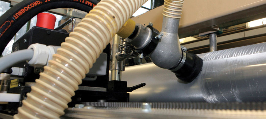 BioJet In-Press cleaning machine - Jet Cleaning